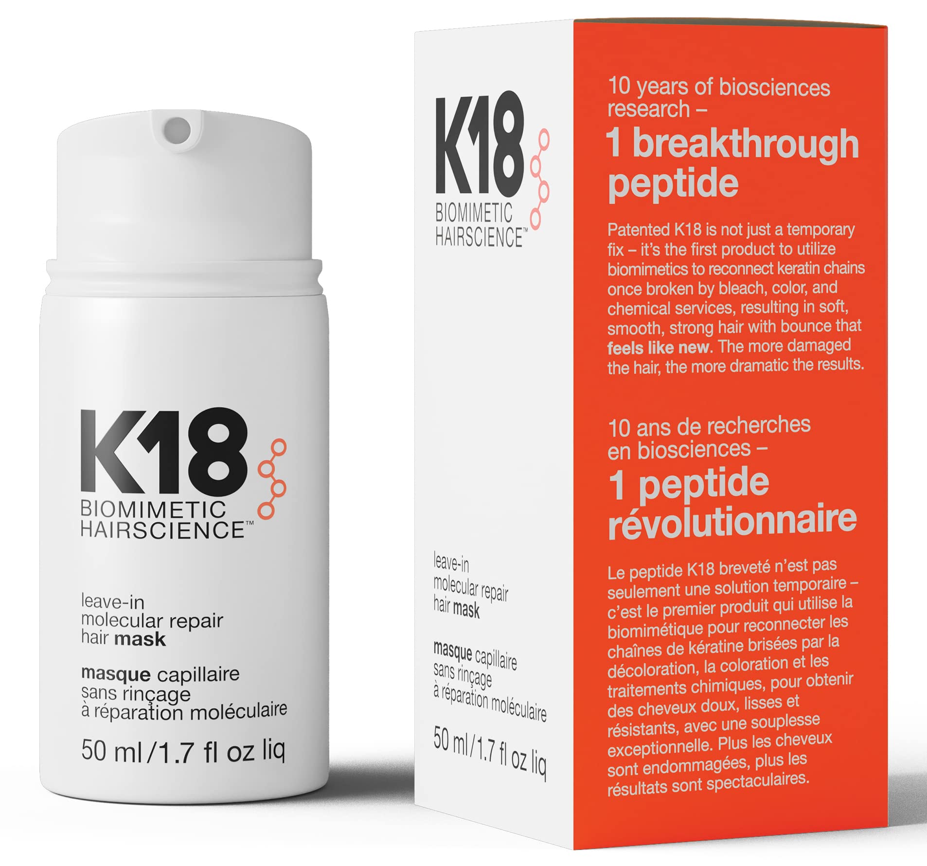 K18 BIOMIMETIC HAIR SCIENCE